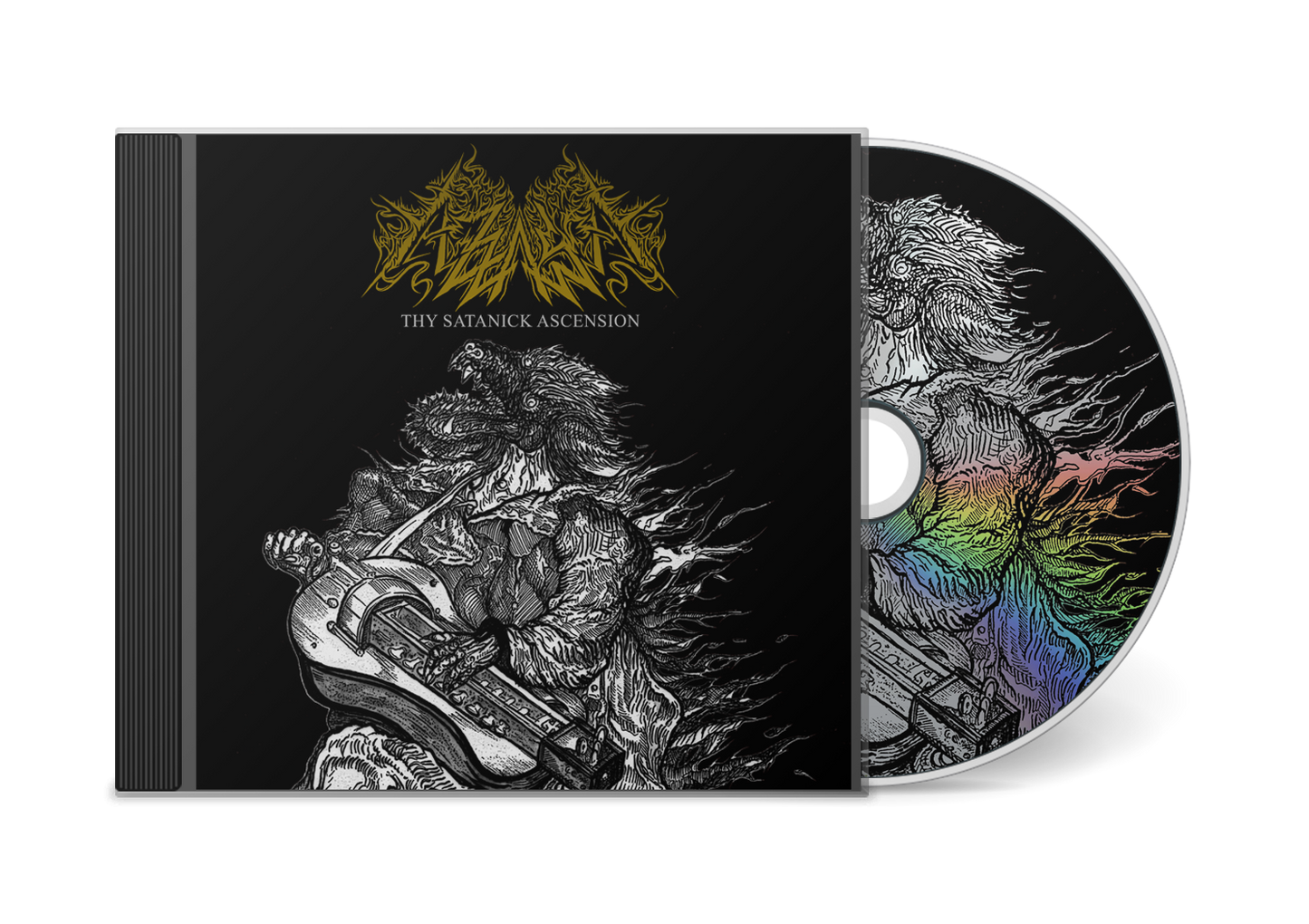 AZZAYA Thy Satanick Ascension CD