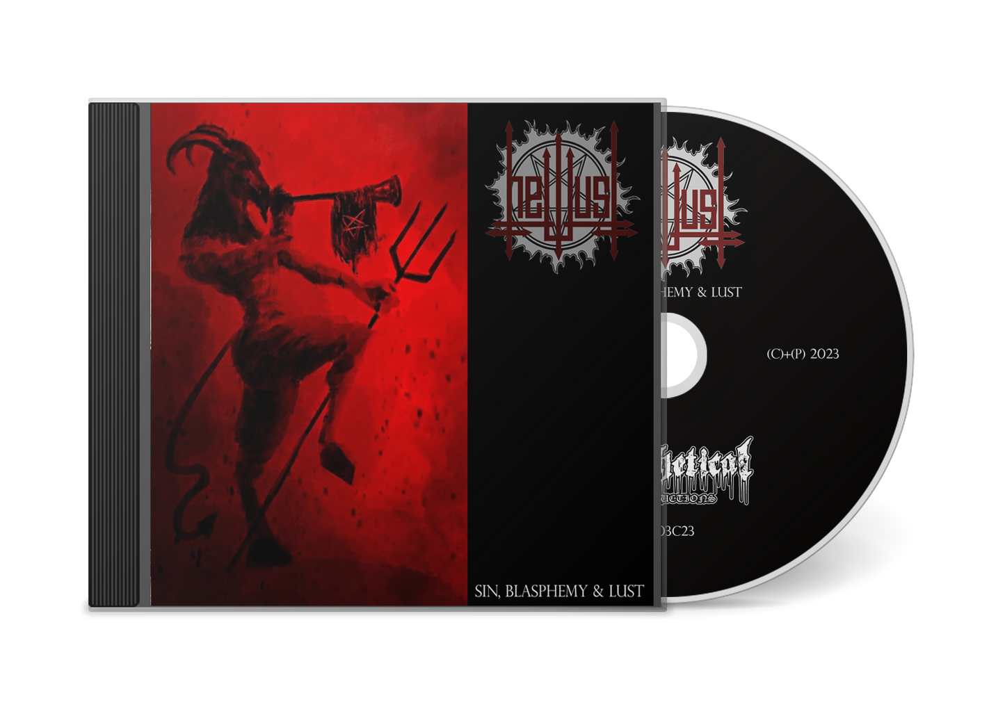 HELLLUST Sin, Blasphemy & Lust CD