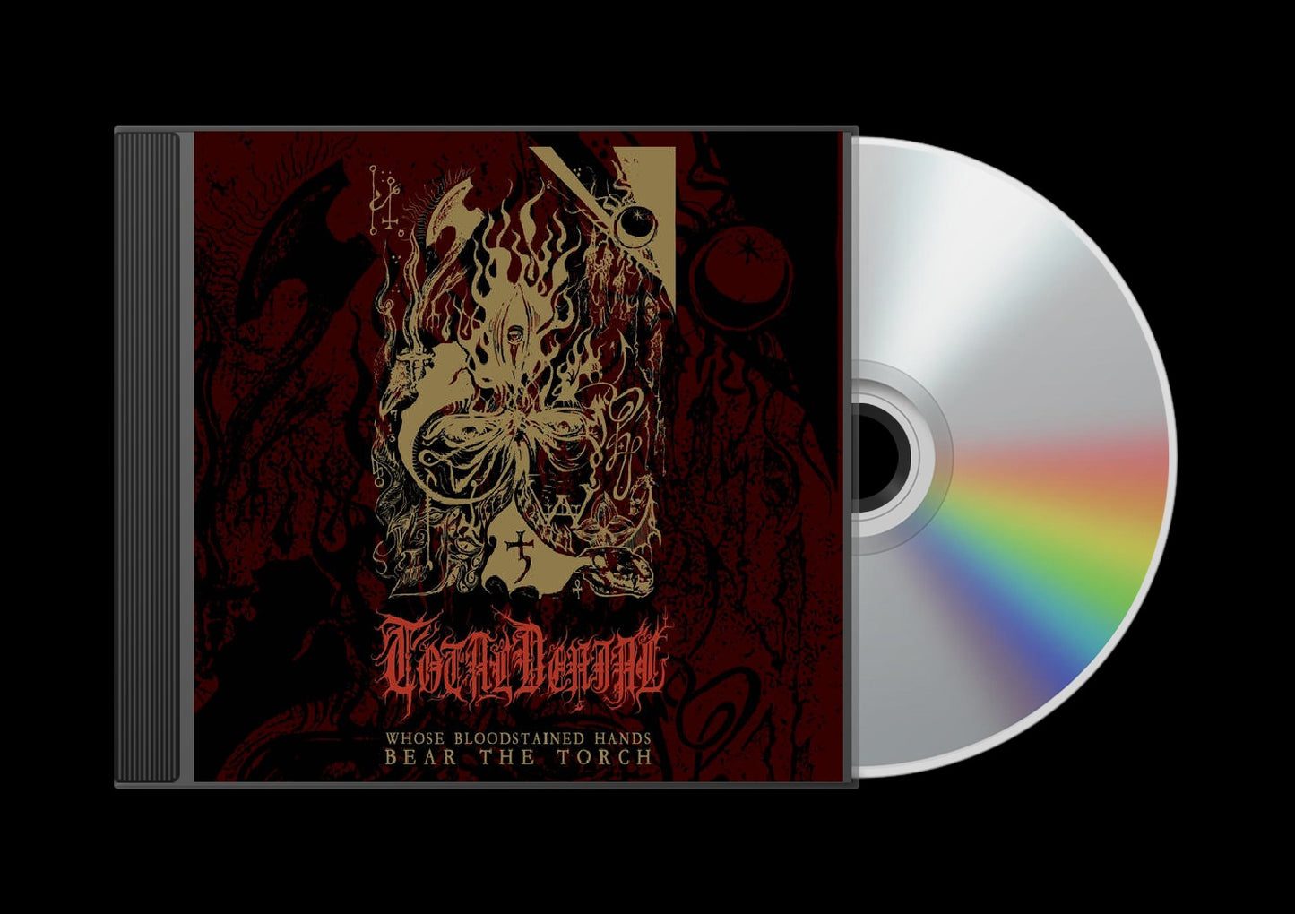TOTAL DENIAL Whose Bloodstained Hands Bear the Torch CD