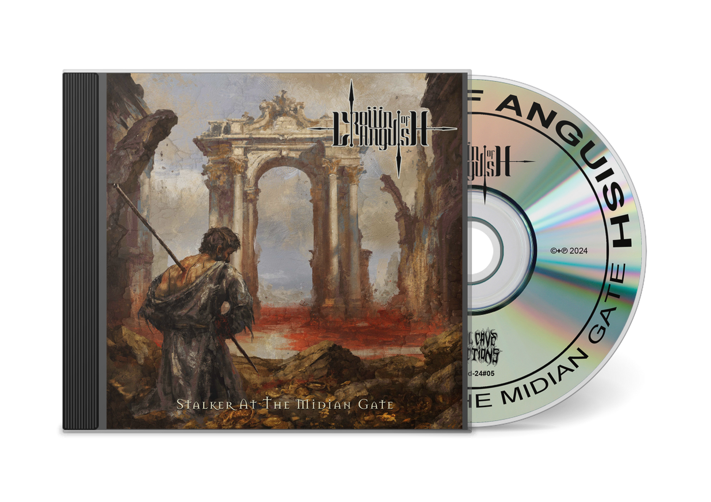 CROWN OF ANGUISH Stalker at the Midian Gate CD