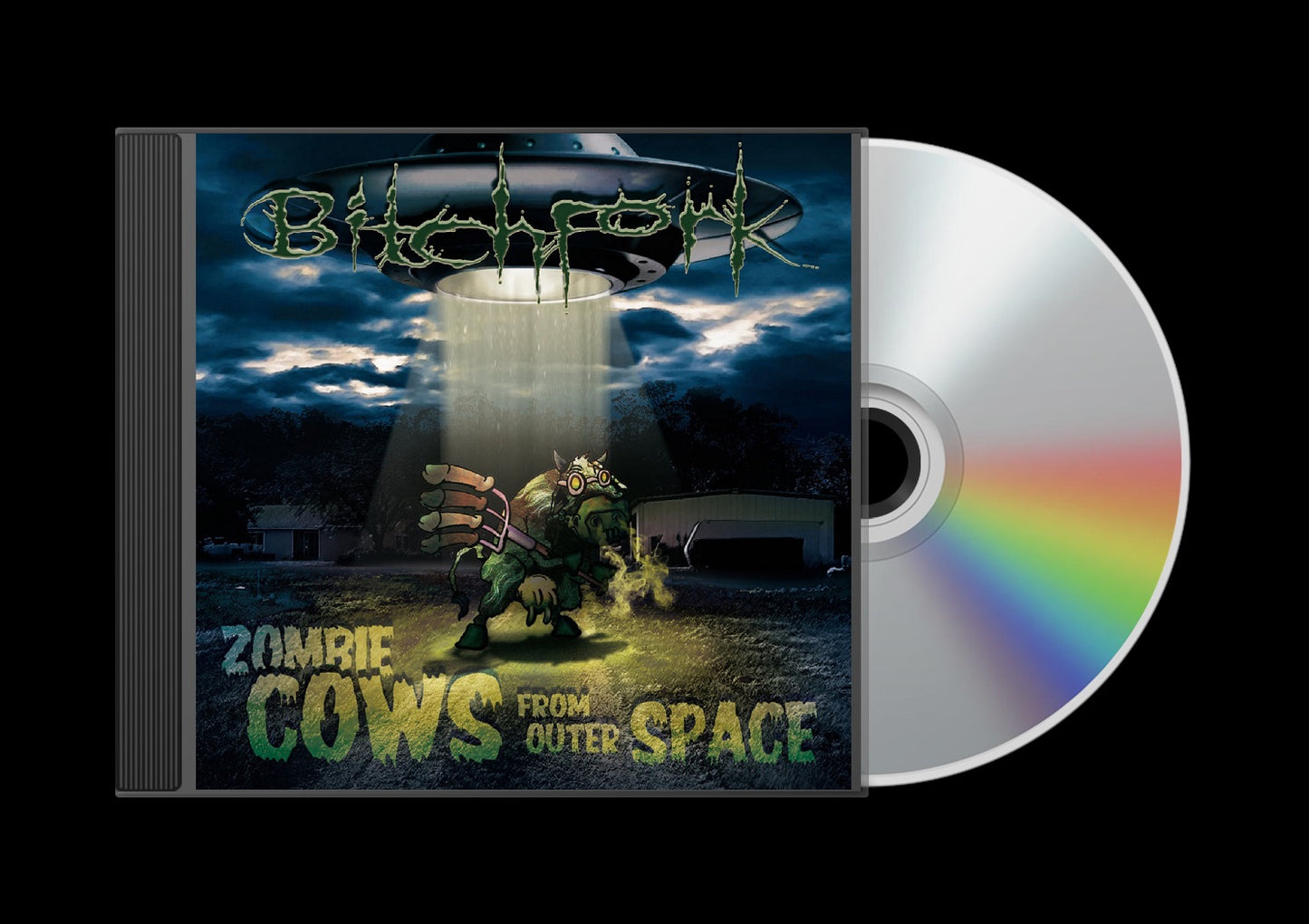 BITCHFORK Zombie Cows from Outer Space CD