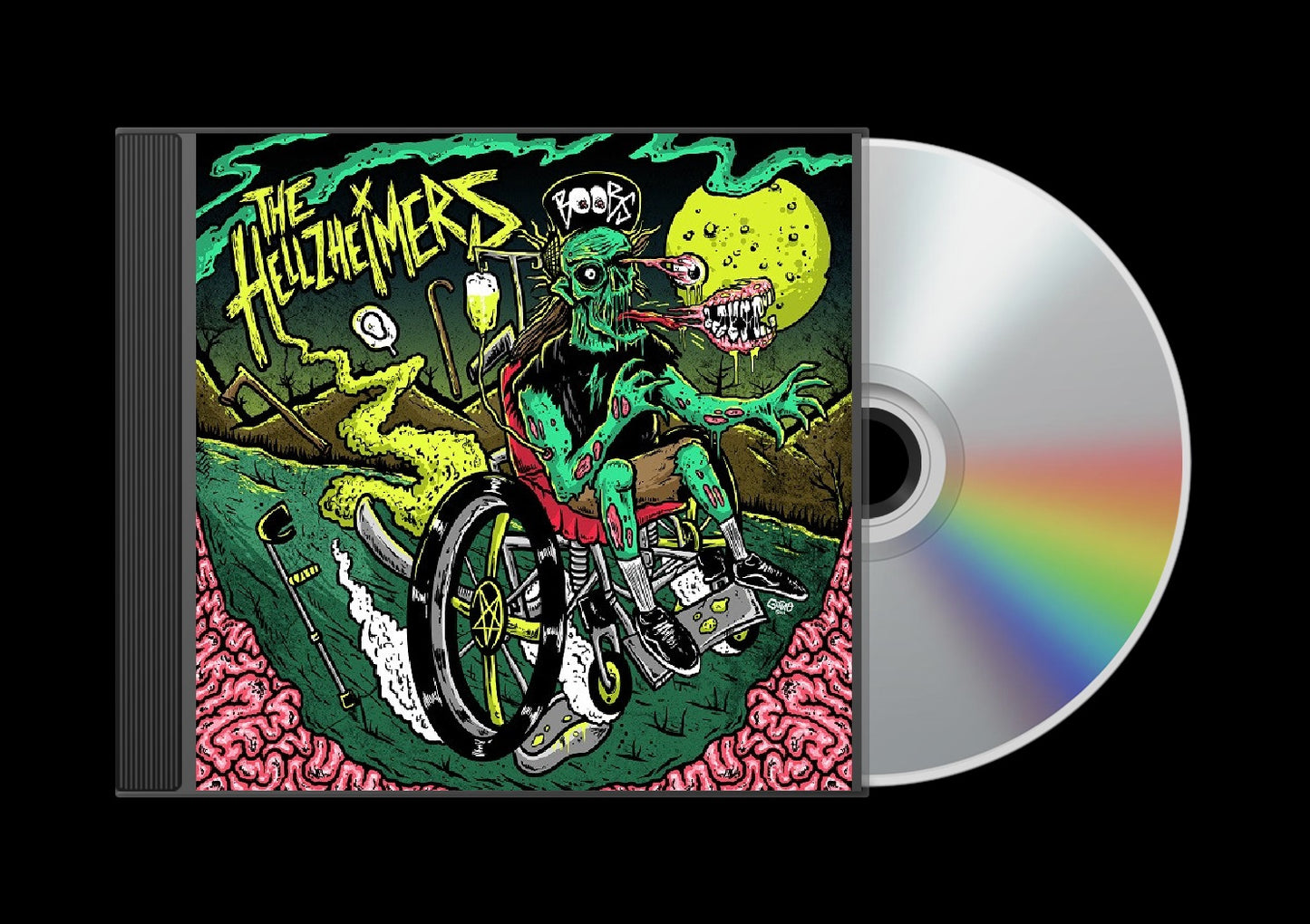 BOOBY TRAP The Hellzheimers CD