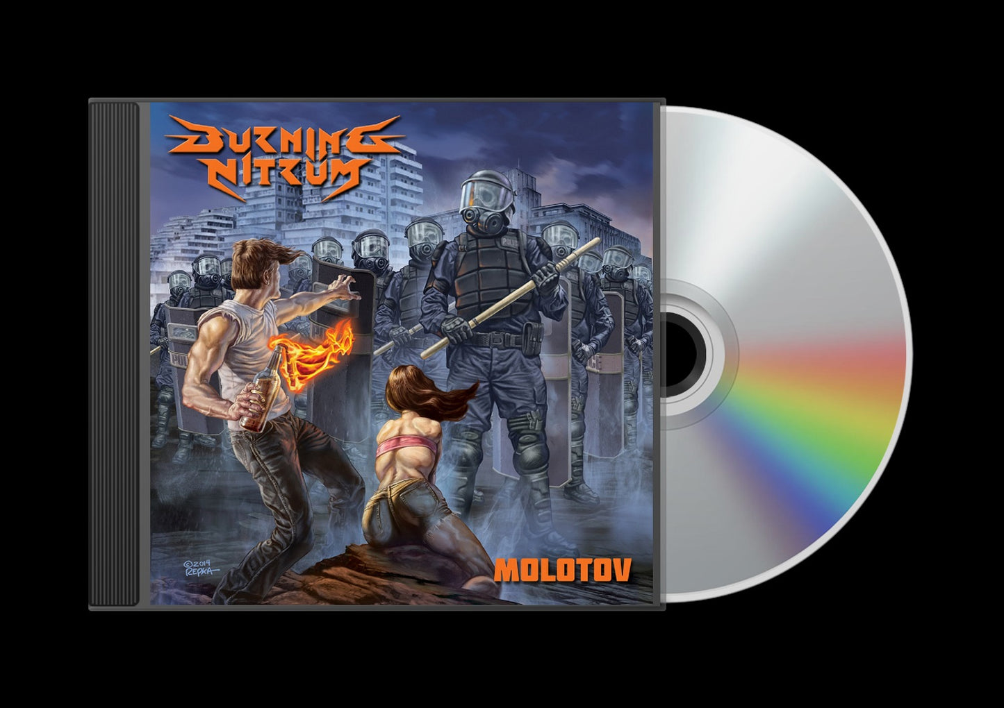 BURNING NITRUM Molotov CD