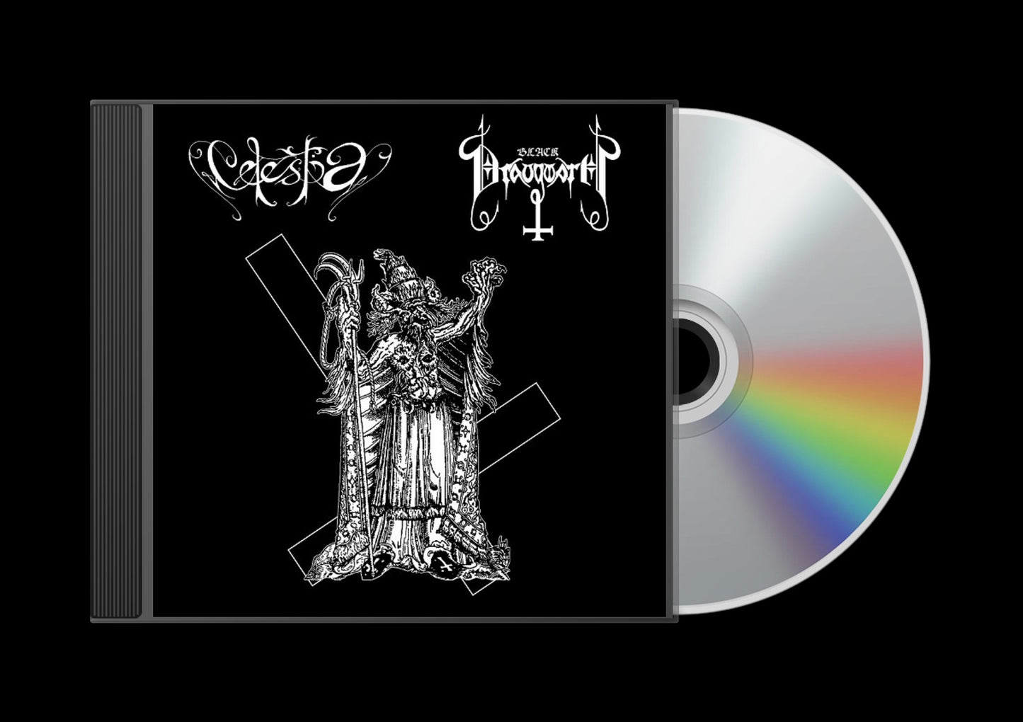CELESTIA / BLACK DRAUGWATH Split 666 CD