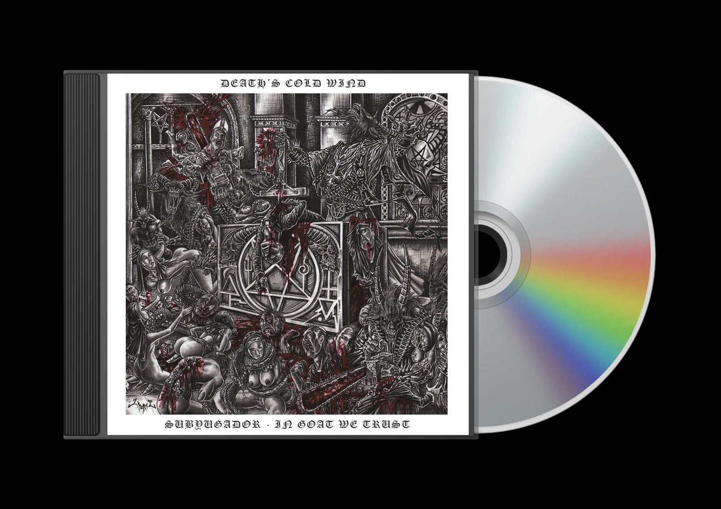 DEATH'S COLD WIND Subyugador - In Goat we Trust CD